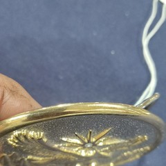 Gold Silver Eagle Western Belt Buckle for Men Metal Oval Textured Design