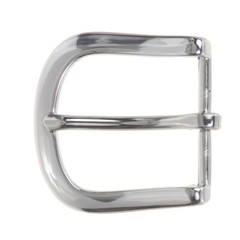 1 1/2&Prime; (38 mm) Nickel Free Single Prong Horseshoe Belt Buckle
