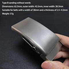Titanium Alloy Men&rsquo;s Belt Buckle Automatic Roller Buckle Waist Strap Head Gifts