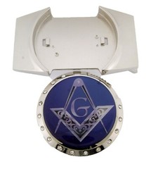 Mason Masonic Fraternal Compass Masonry Freemasonry Master Belt Buckle New Men