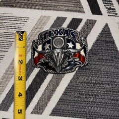 Texas State Flag Metal Fashion Belt Buckle
