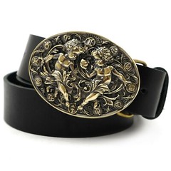 Gemini belt buckle, Twins Horoscope Astrological Zodiac Sign solid belt buckle