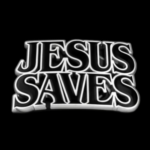 JESUS SAVES RELIGIOUS CHRISTIAN BELT BUCKLE BUCKLES