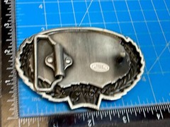 Four Aces Laurel Leaf Playing Card Casino Las Vegas Gambling Gambler Belt Buckle