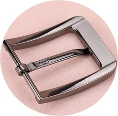 1.5 Inches (38-40 mm) Belt Buckle Single Prong Square Replacement Buckle for Men