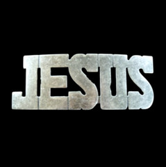 Jesus Christ Religion Savior Christian Catholic Belt Buckle Boucle De Ceinture