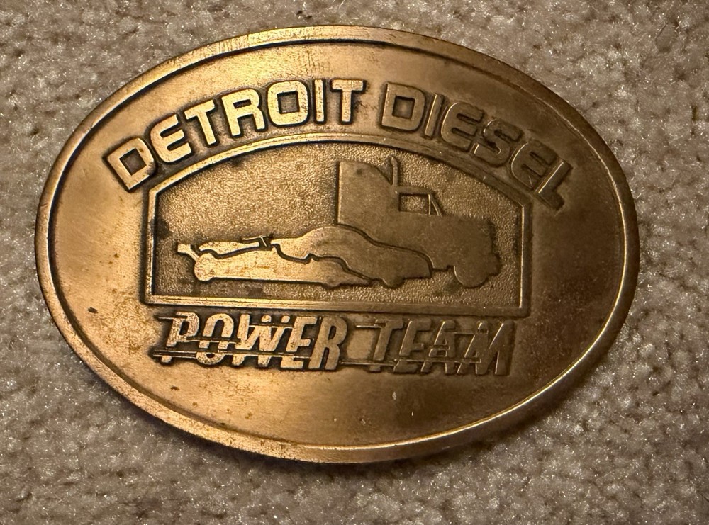 Detroit Diesel Belt Buckle