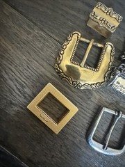 Unsorted Belt Buckles Mixed Lot