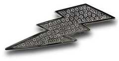 Lightning Bolt Belt Buckle Flash Silver Metal New Men Women Western Rodeo Cowboy