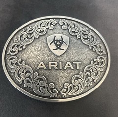 Ariat Oval Smooth Edge Scroll – Acc Belt Buckle – A37012