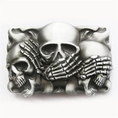 Tattoo Skull Country Music Guitar Belt Buckle Mix Styles Choice also Stock in US