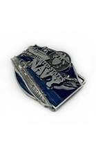 Western Cowboy Belt Buckle Men & Women Patriotism Military Wear America US Navy