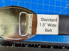 Marijuana Cannabis Pot Leaf Weed Enameled Rasta Colors New 4&Prime; Wide Belt Buckle