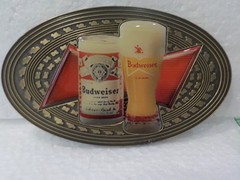 2010 Limited Edition Budweiser Beer Glass Belt Buckle Fits up to 1.5&Prime; Belt