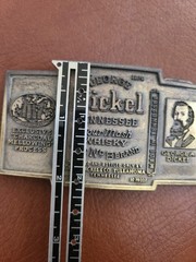 VINTAGE GEORGE DICKEL TENNESSEE SOUR MASH WHISKY BELT BUCKLE Only