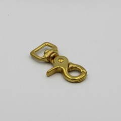 Brass Swivel Snap Hook 16/20/25mm Leather Strap Clasp Clip lot