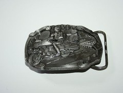 Vintage Masterpiece Motorcycle Glide 1990s NOS Belt Buckles of America Buckle