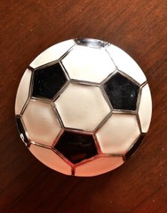3D Domed Soccer Ball Sport Football Sports Metal Unisex Men’s Belt Buckle