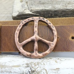 Belt buckle peace copper clasp buckle removable clasp for 4 cm leather