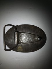 1970&rsquo;s America&rsquo;s Heroes Firedept Volunteers Brass Belt Buckle