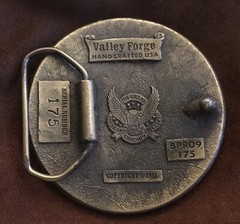 *** Valley Forge North Dakota Buffalo Nickel Limited Edition Belt Buckle