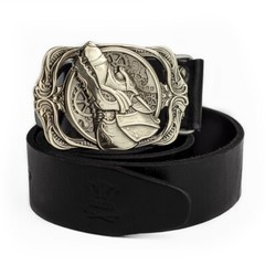 German silver belt buckle Steampunk Wolf, sculptural art wolf belt buckle