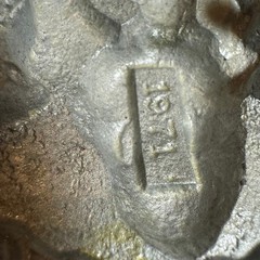 Winged Skull Eagle MC Rebel Rider Belt Buckle Silver Tone Red Enamel Reissue