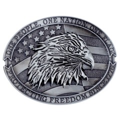 Eagle Belt Buckle Western Cowboy Cowgirl Native American Motorcyclist (EG-24-S)