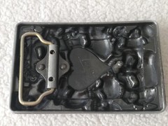 Patriotic American USA Ace Of Spades Skulls Metal Belt Buckle Unisex New.