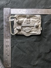 Buckles of America BA-166 Locksmith Silver Metal Western Belt Buckle 1.5 in