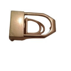 Metal Belt Buckle slide tooth grip for Narrow Cloth Fabric Belt