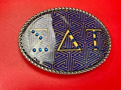 Eat Belt Buckle Frat Greek College Animal House Toga Novelty Joke