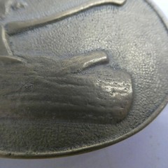 Vintage Boy Scouts of America Wood Badge Buckle BSA Beads Axe RARE HTF Scarce