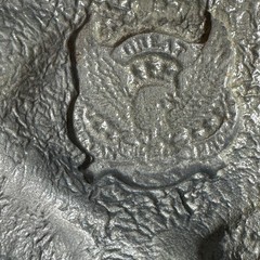 Deer Buck Belt Buckle Mountains Scene Antlers 1994 Reissue Collectible
