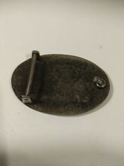 Brooklyn Jeans & Clothing Co. Brand Belt Buckle Metal Silver Gray BX70 Adult