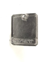 Deco KAT Atlantic Oil Belt Buckle By HOOK FAST PAT NO 1481911 52416