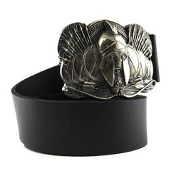 Spartan warrior german silver belt buckle, Military Ancient Greece, King Leonid