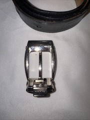 Montblanc Belt Buckle Men Silver Tone Made in Italy