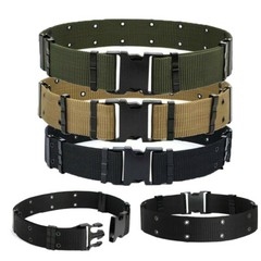 Military Pistol Belt Nylon Tactical Tactical Belt ALICE Marine Corps Type GI