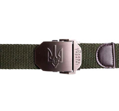 Ukrainian Military Tactical Belt with Trident color Olive