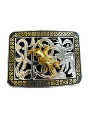 western cowboy style Buckle Rodeo Bull Rider Hebilla Vaquera Con Jinete