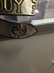 Mens Piteado Belt Hand Made Charro Cowboy