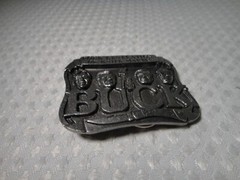 Buck Knives Pewter Belt Buckle Four Generations Smoky Mountain Knife Works