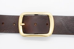 Red Copper Heavy Duty Center Bar Belt Buckle – Fits 1.5&Prime; (38mm) Belts