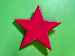 Pink Girlie Star Shaped Cutout Kids Women&rsquo;s Fun Bright Large Belt Buckle