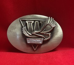 Winston Tobacco Advertising 3 Dimension Flying Eagle Belt Buckle