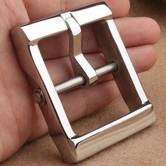 Men&rsquo;s stainless steel thickened cast belt buckle, detachable buckle belt buckle