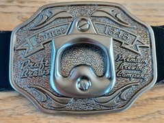 Draft Brews Premium Brewing Company Belt Buckle Beer Bottle Opener Since 1848 