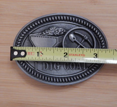 ⛏ NEW!! Coal Miners I DIG COAL Tradesman Occupational Belt Buckle
