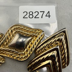 Vintage Revcor Belt Buckle Gold Tone Western